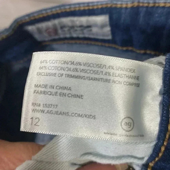 Adriano Goldschmied Kids “The Farren” Ankle Skinny Jeans - Picture 9 of 9